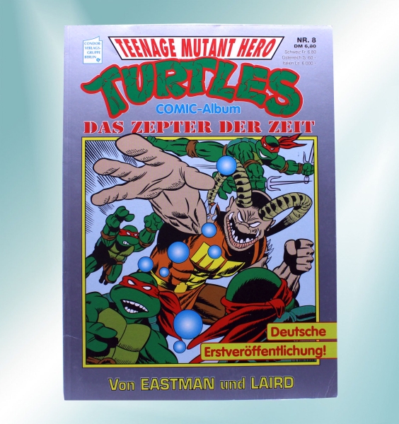TMNT Teenage Mutant Hero Turtles Comic Album Nr. 8: Das Zepter der Zeit von Condor